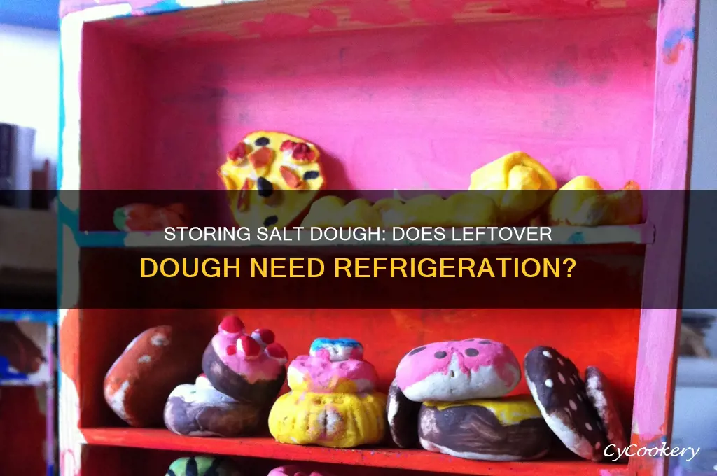 does leftover salt dough have to be refrigerated