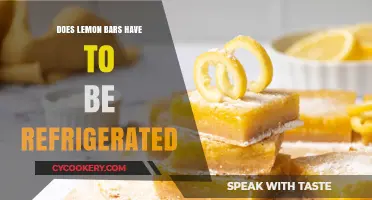 Do Lemon Bars Need Refrigeration? Storage Tips for Freshness