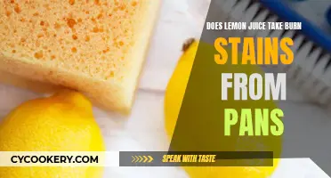 Lemon Juice: An Effective Remedy for Burn Stains on Pans?