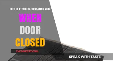 Why Your LG Refrigerator Makes Noise When the Door is Closed
