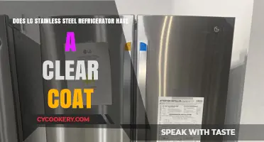 Does LG Stainless Steel Refrigerator Have a Clear Coat?