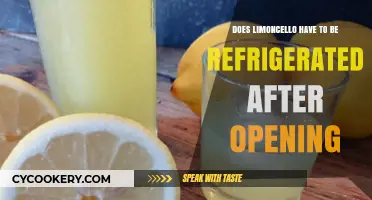 Does Limoncello Need Refrigeration After Opening? Storage Tips Revealed