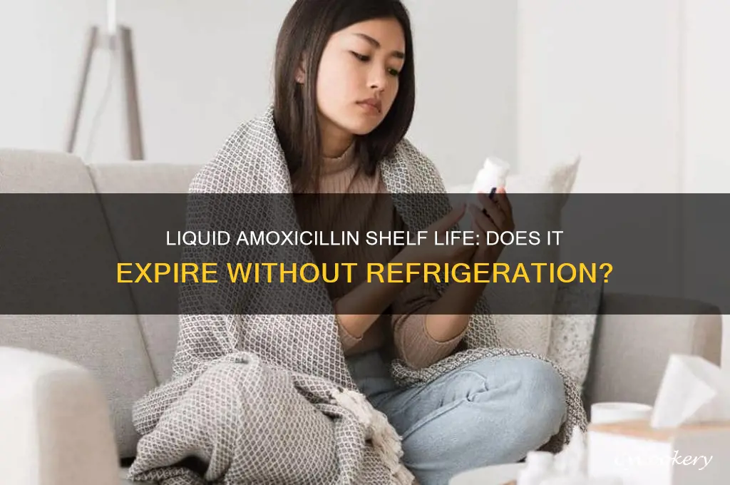 does liquid amoxicillin go bad if not refrigerated