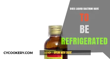 Does Liquid Bactrim Need Refrigeration? Storage Tips and Guidelines