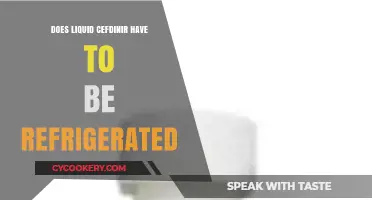 Does Liquid Cefdinir Require Refrigeration? Storage Tips and Guidelines
