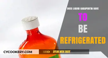 Liquid Gabapentin Storage: Refrigeration Required or Room Temperature Safe?