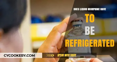 Liquid Morphine Storage: Does It Require Refrigeration for Safety?