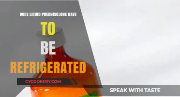 Liquid Prednisolone Storage: Refrigeration Required or Room Temperature Safe?