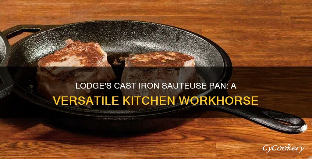 does lodge have a cast iron sauteuse pan