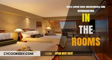 Luxor Room Amenities: Microwaves and Refrigerators Availability Explained