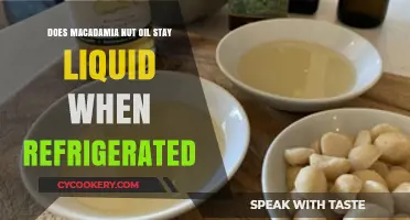 Macadamia Nut Oil: Does It Stay Liquid in the Fridge?