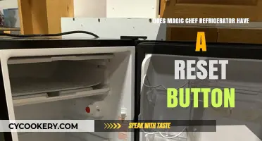 Magic Chef Fridge Troubleshooting: Locating the Reset Button for Quick Fixes