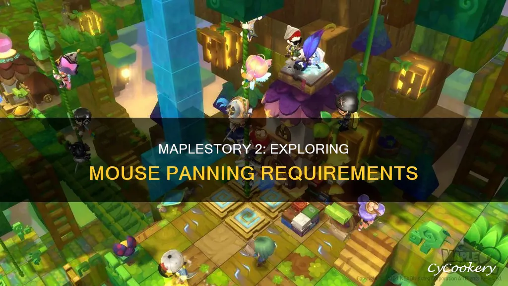 does maplestory 2 require mouse panning