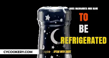 Should Margarita Mix Be Refrigerated? Storage Tips for Freshness