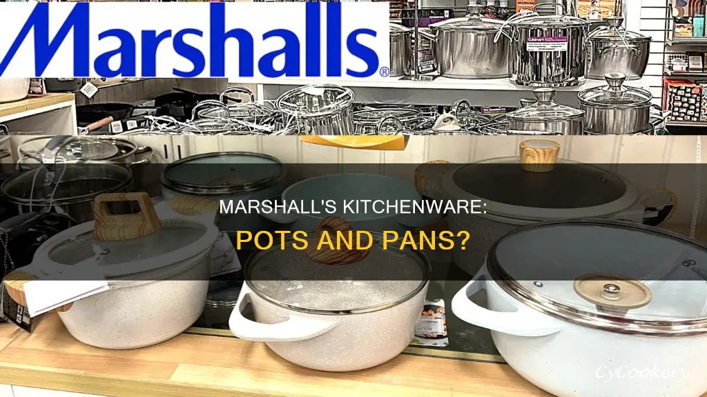 does marshalls sell pots and pans