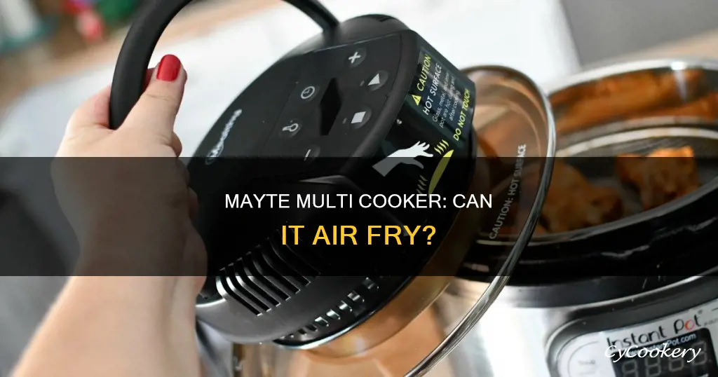 does mayte mealthy multi cooker work as an air fryer