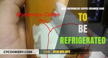 Should McDonald's Coffee Creamer Be Refrigerated? Storage Tips Revealed