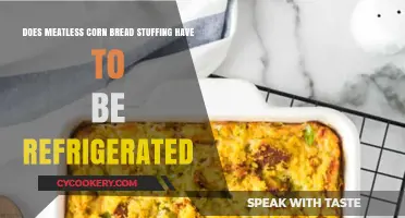 Refrigerating Meatless Cornbread Stuffing: Essential or Optional?