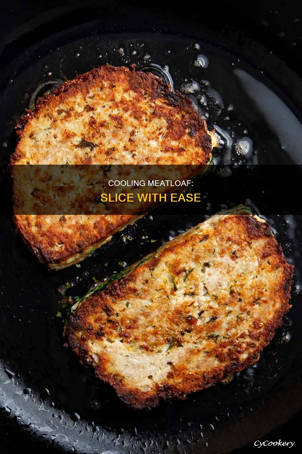 does meatloaf slice easier when cooled in a loaf pan