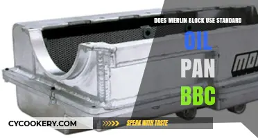 Does Merlin Block Use Standard Oil Pan BBC?