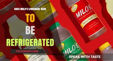 Does Milo's Lemonade Need Refrigeration? Storage Tips Revealed