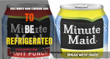 Does Minute Maid Lemonade Require Refrigeration? Storage Tips Revealed
