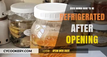 Does Mirin Need Refrigeration After Opening? Storage Tips Revealed