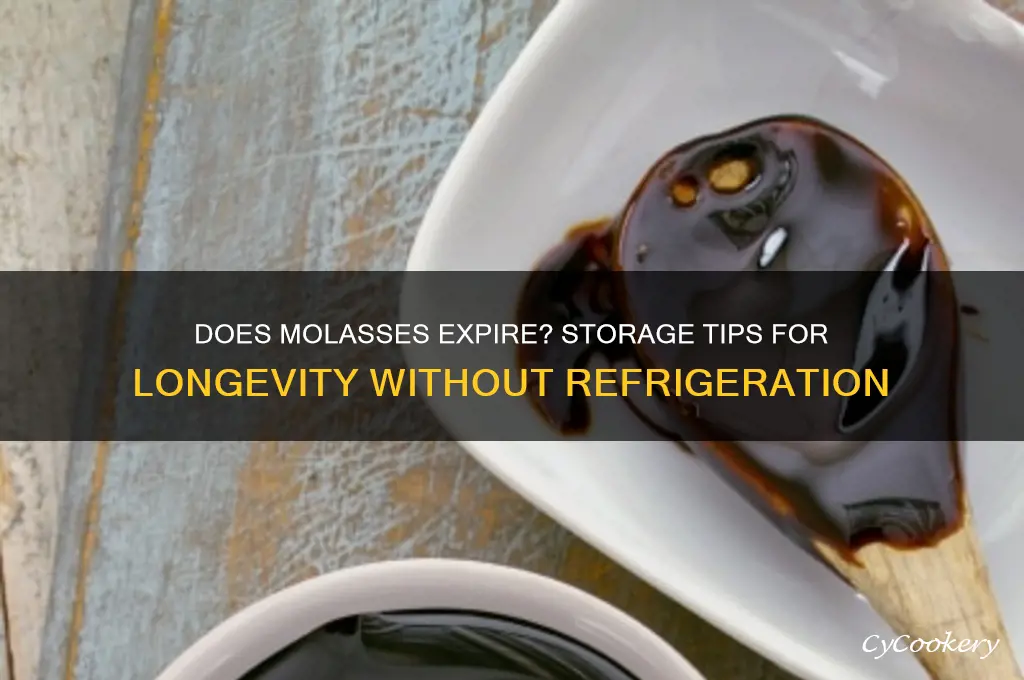 does molasses go bad if not refrigerated