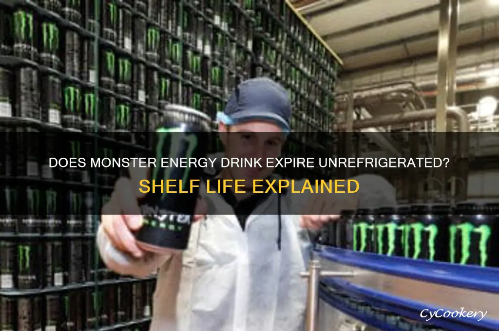 does monster go bad if not refrigerated