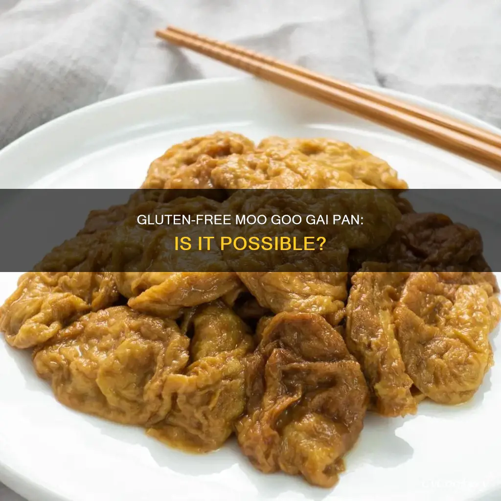 does moo goo gai pan have gluten