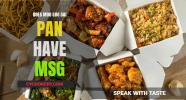 The Mystery of MSG in Moo Goo Gai Pan