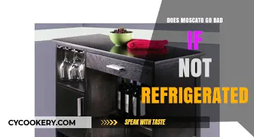 Does Moscato Go Bad Without Refrigeration? A Wine Storage Guide