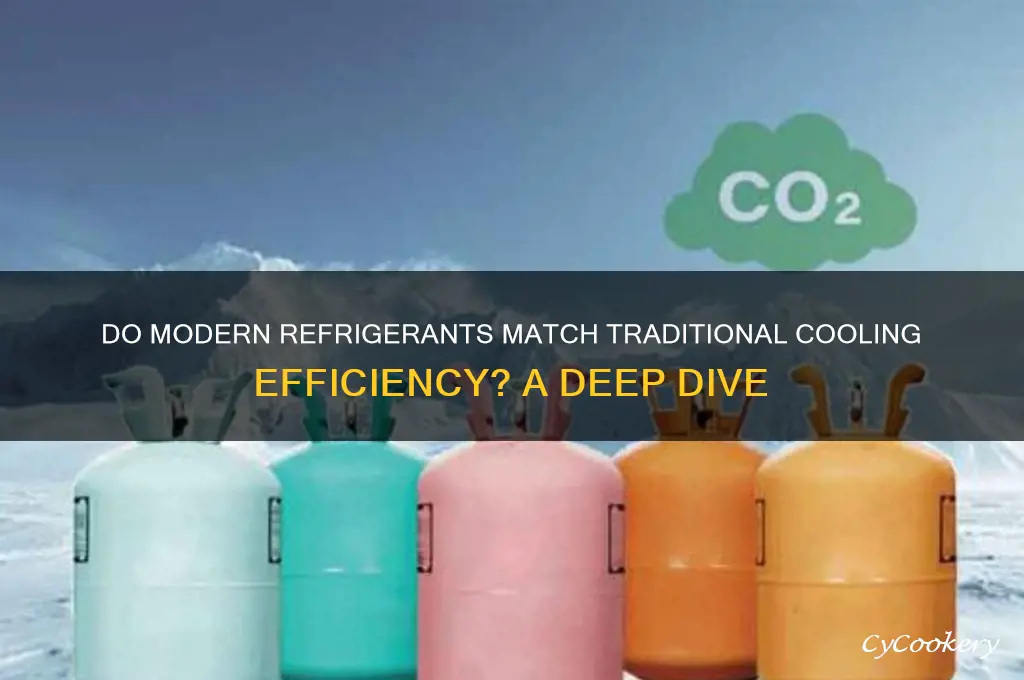 does most current refrigerant cool as well