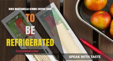 Does Mozzarella String Cheese Require Refrigeration? Storage Tips Revealed