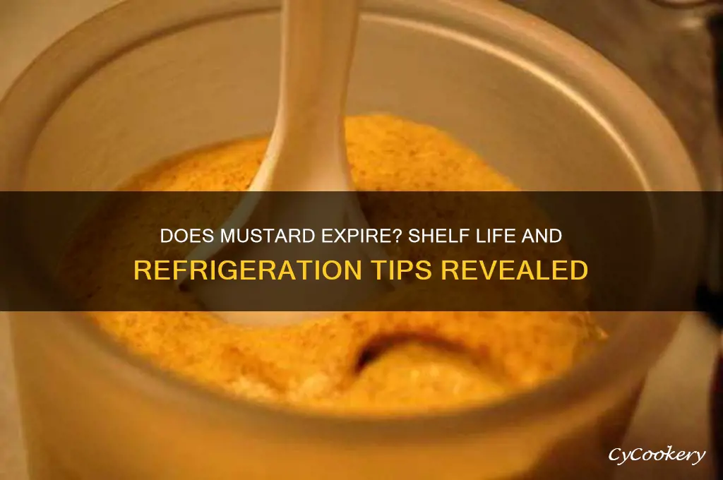 does mustard go bad in the refrigerator