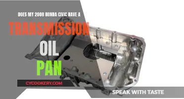 Transmission Oil Pan: Is It Present in 2008 Honda Civic?