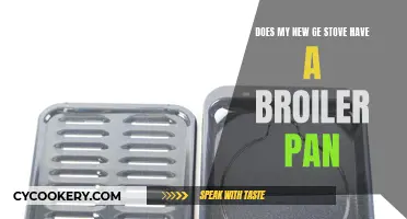 Where's the Broiler Pan on My GE Stove?