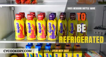 Does Nesquik Bottle Need Refrigeration? Storage Tips Revealed