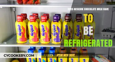 Does Nesquik Chocolate Milk Need Refrigeration? Storage Tips Revealed