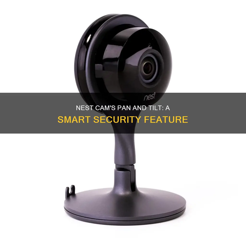 does nest cam pan and tilt