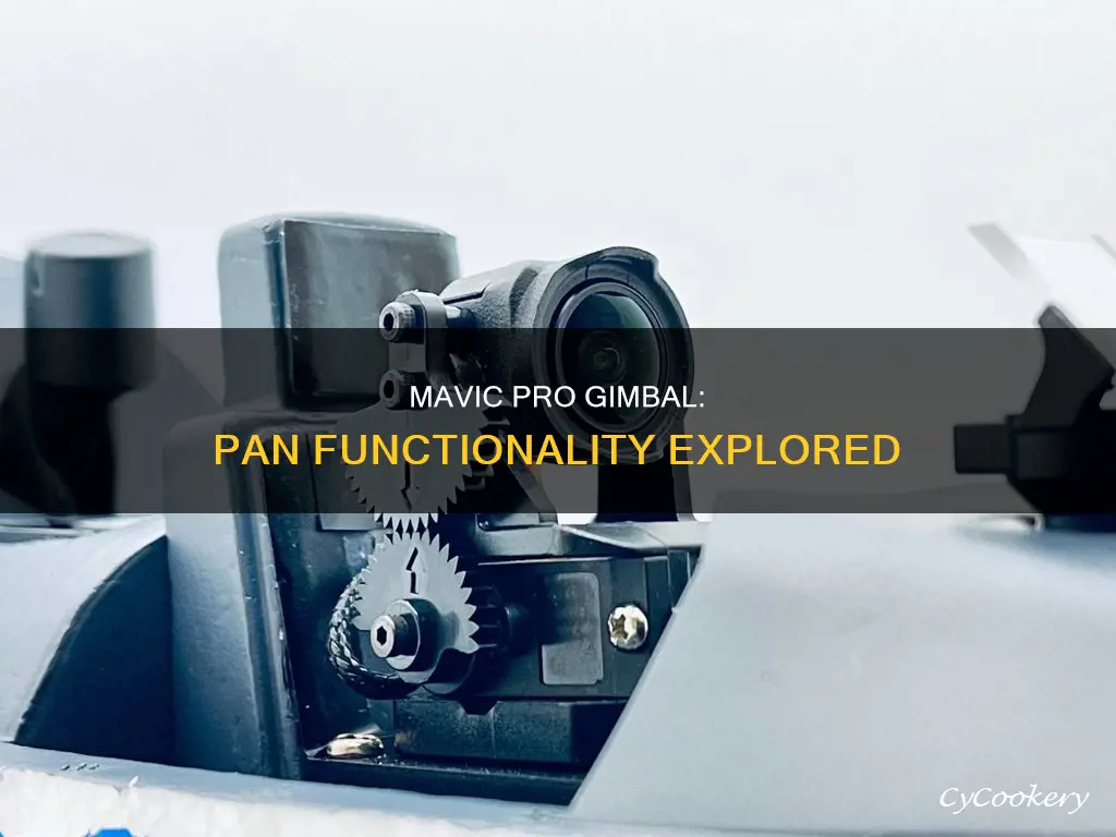 does new mavic pro gimbal pan