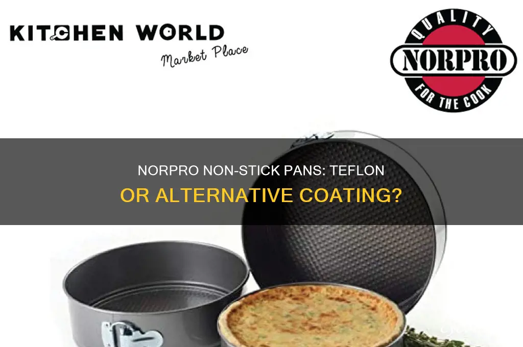 does norpro use teflon for their non stick pans