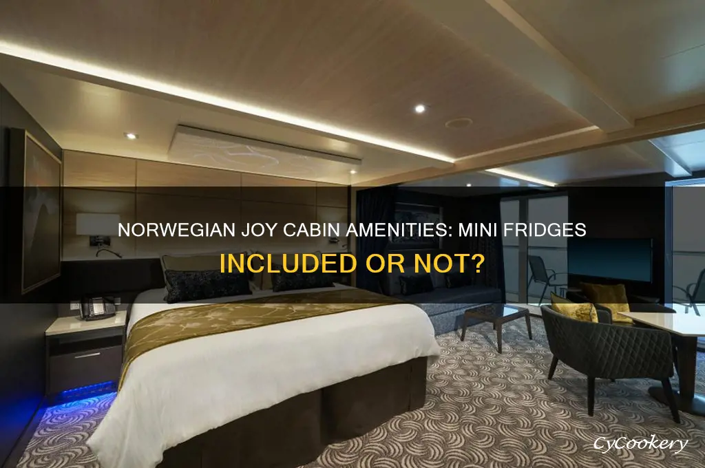 does norwegian joy have mini refrigerators in cabins