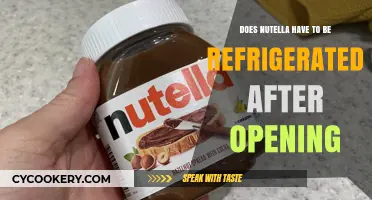 Should Nutella Be Refrigerated After Opening? Storage Tips Revealed