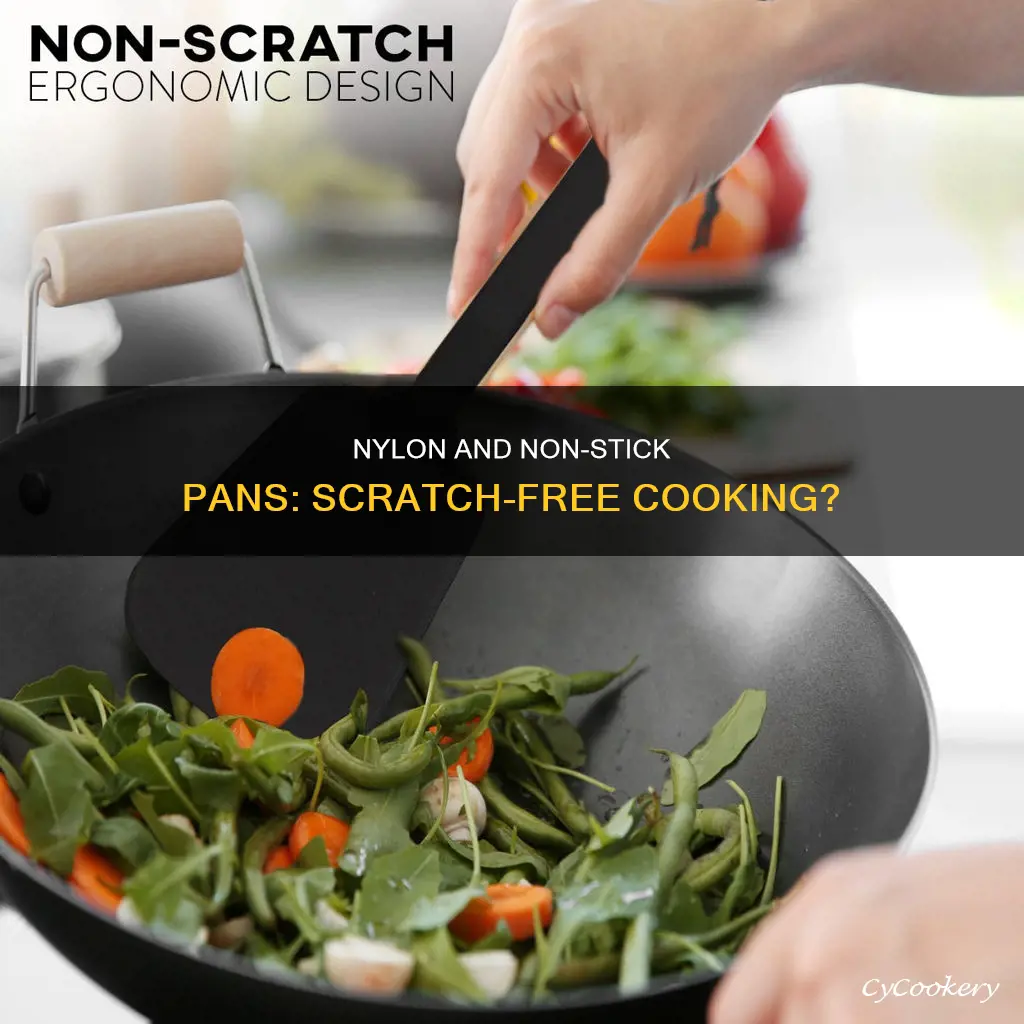 does nylon scratch pans