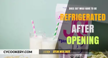Does Oat Milk Need Refrigeration After Opening? A Complete Guide