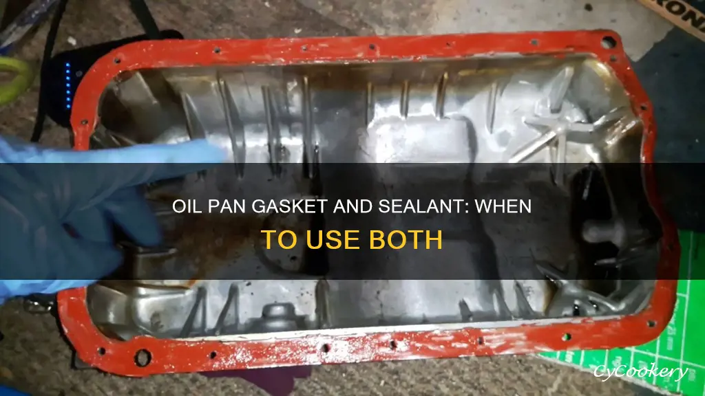 does oil pan gasket need sealant