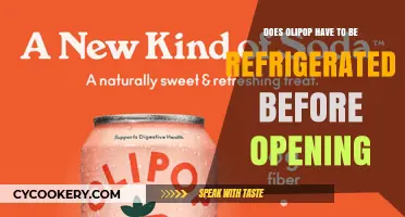 Should Olipop Be Refrigerated Before Opening? Storage Tips Revealed