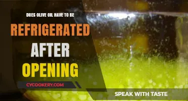 Should You Refrigerate Olive Oil After Opening? Expert Tips