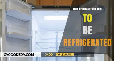 Does Open Mustard Need Refrigeration? Storage Tips and Shelf Life